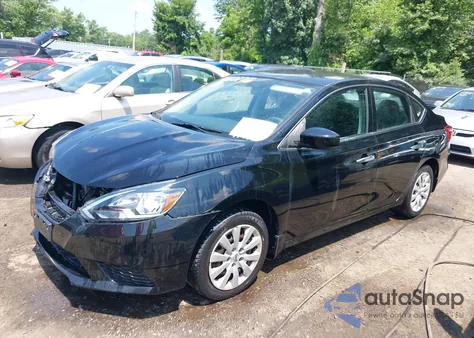 2018 Nissan Sentra S из США, поврежденный, VIN 3N1AB7AP3JY334097